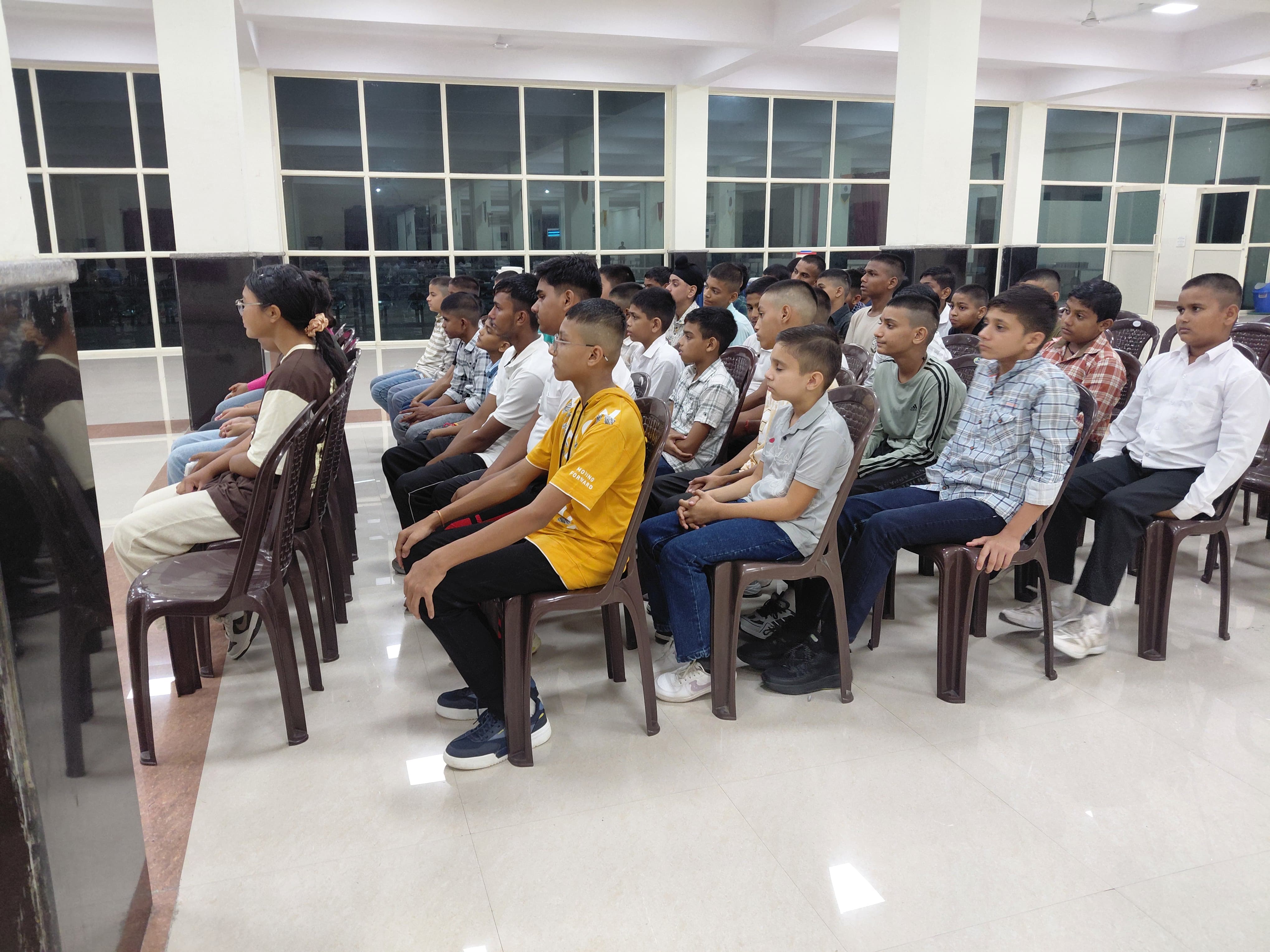 Welcome Ceremony for New Cadets of Class 6 and 9